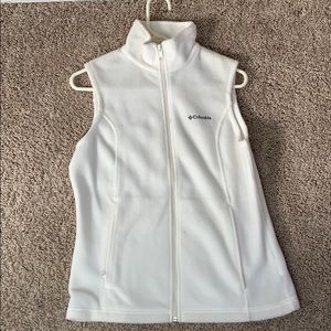 White Columbia Vest
